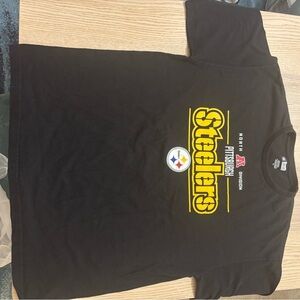 Team Apparel Black and Yellow Short Sleeve Tee